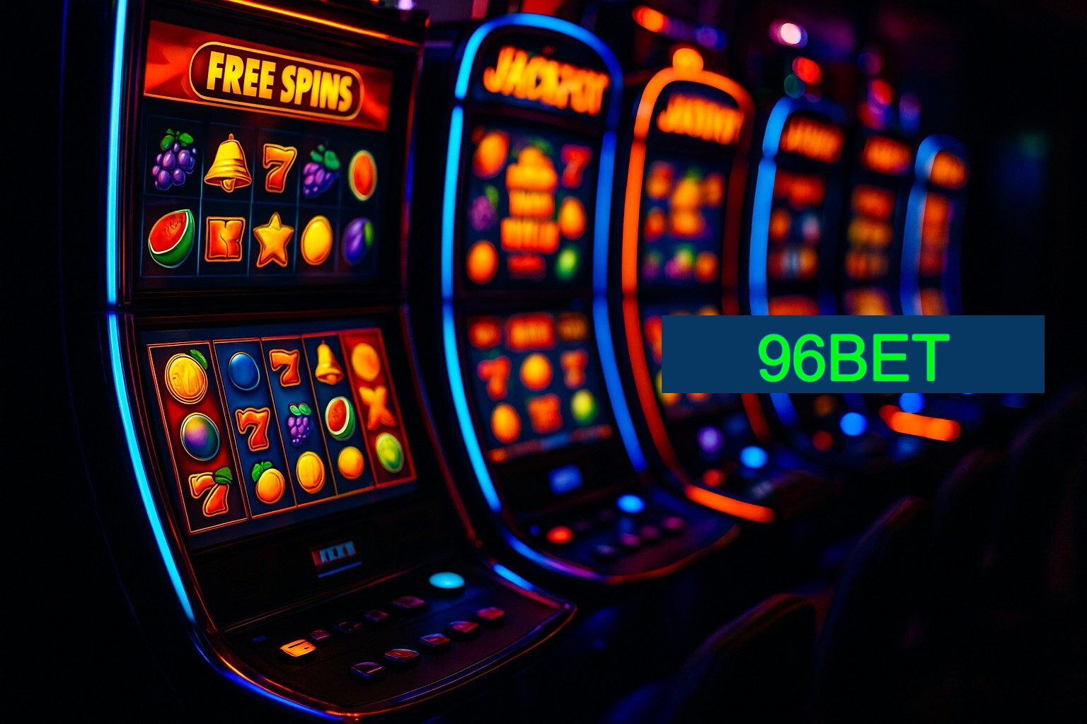 Diversos jogos de caça-níqueis